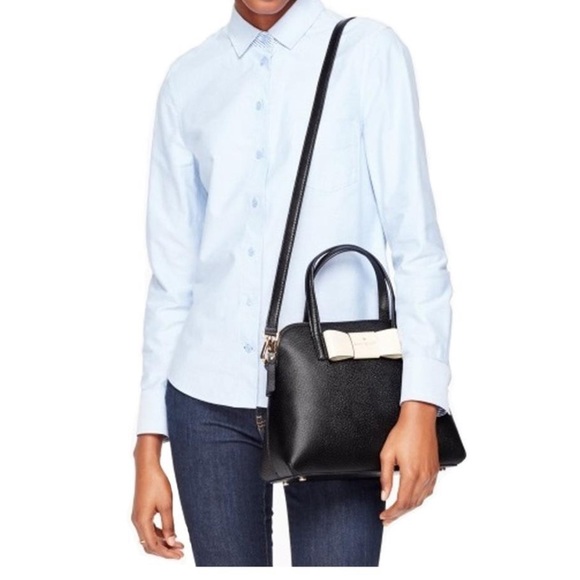๐NWT Kate Spade Black Satchel &Crossbody - Picture 6 of 8